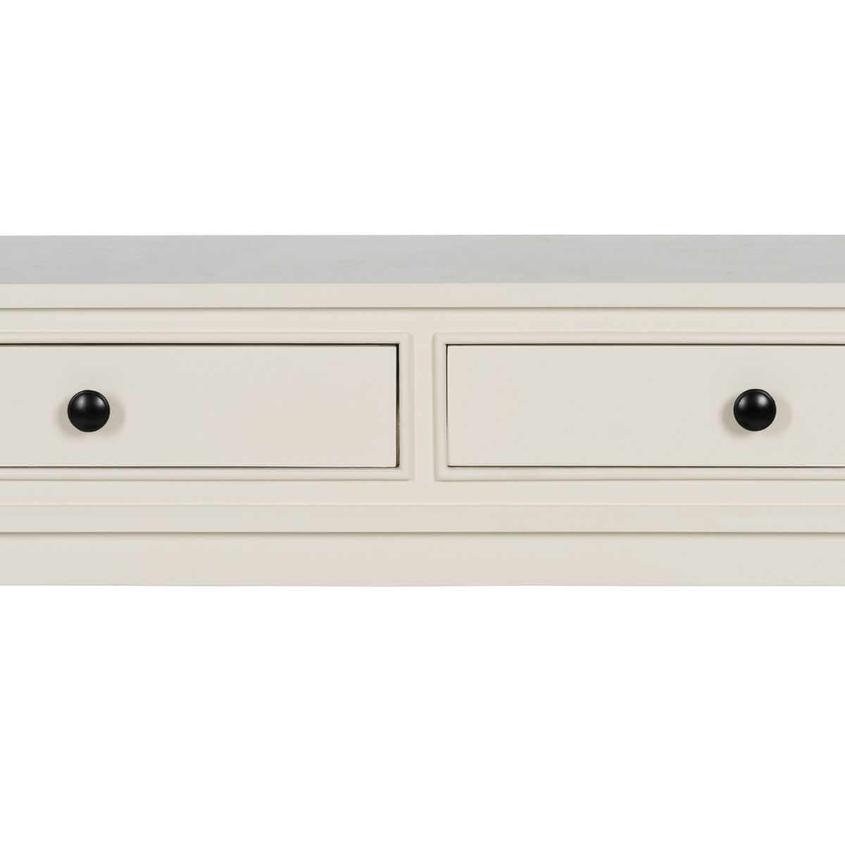 Konsool Valge Mänd Puit MDF 90 x 33 x 75 cm
